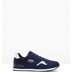 bonprix Sneaker mit Mesh-Einsatz blau 43 bonprix Sneaker mit Mesh-Einsatz blau 43