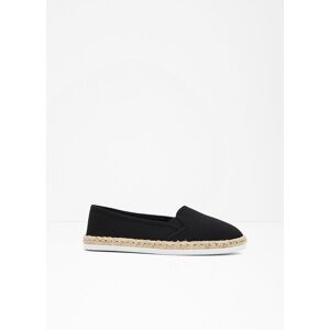 bonprix Espadrilles in Bast-Optik schwarz 42 bonprix Espadrilles in Bast-Optik schwarz 42