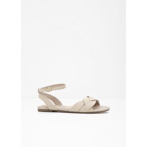 bonprix Sandalen in Flecht-Optik beige 42 bonprix Sandalen in Flecht-Optik beige 42