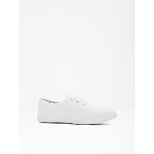 bonprix Sneaker aus Baumwoll-Canvas weiß 36 bonprix Sneaker aus Baumwoll-Canvas weiß 36