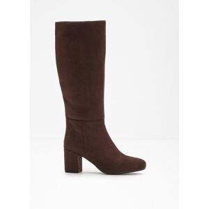 bonprix Stiefel mit Blockabsatz braun 42 bonprix Stiefel mit Blockabsatz braun 42