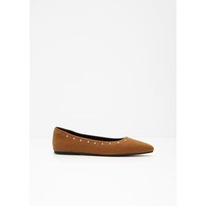 bonprix Ballerinas mit Nieten braun 42 bonprix Ballerinas mit Nieten braun 42