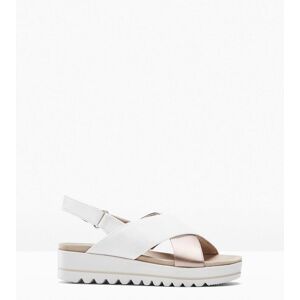bonprix Jana Komfort-Plateau-Sandalen in bequemer Weite gold 40 bonprix Jana Komfort-Plateau-Sandalen in bequemer Weite gold 40