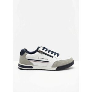 bonprix Tom Tailor Sneaker mit Reißverschluss weiß 43 bonprix Tom Tailor Sneaker mit Reißverschluss weiß 43