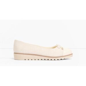 bonprix Ballerinas mit gepolsterter Innensohle beige 36 bonprix Ballerinas mit gepolsterter Innensohle beige 36