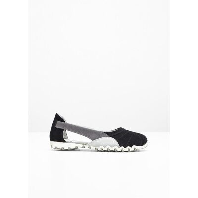 bonprix Ballerinas aus Veloursleder schwarz 40 bonprix Ballerinas aus Veloursleder schwarz 40