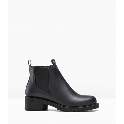 bonprix Chelsea-Boots mit Profilsohle schwarz 38 bonprix Chelsea-Boots mit Profilsohle schwarz 38