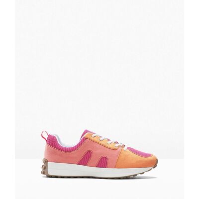 bonprix Sneaker mit Mesh-Einsatz pink 38 bonprix Sneaker mit Mesh-Einsatz pink 38