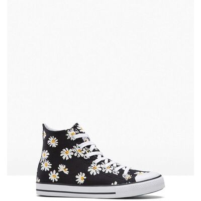 bonprix High-Top-Sneaker aus Baumwoll-Canvas schwarz 38 bonprix High-Top-Sneaker aus Baumwoll-Canvas schwarz 38