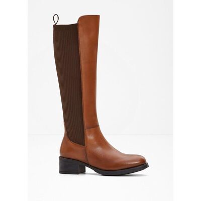 bonprix Stiefel aus Leder braun 39 bonprix Stiefel aus Leder braun 39