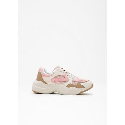 bonprix Chunky Sneaker mit leichter Sohle beige 40 bonprix Chunky Sneaker mit leichter Sohle beige 40