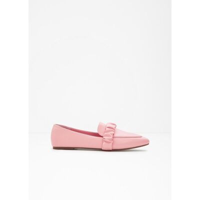bonprix Loafer mit Raffung rosa 40 bonprix Loafer mit Raffung rosa 40
