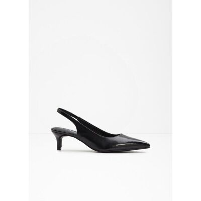 bonprix Slingpumps mit schmalem Absatz schwarz 38 bonprix Slingpumps mit schmalem Absatz schwarz 38