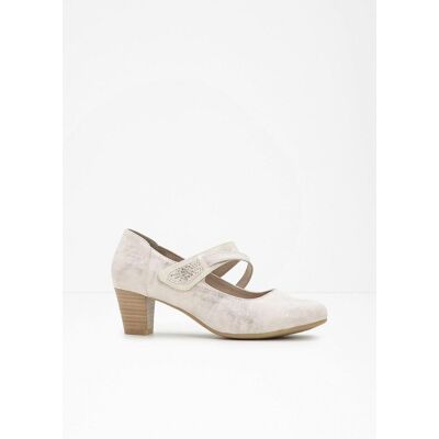 bonprix Jana Komfort-Spangenpumps in bequemer Weite beige 39 bonprix Jana Komfort-Spangenpumps in bequemer Weite beige 39