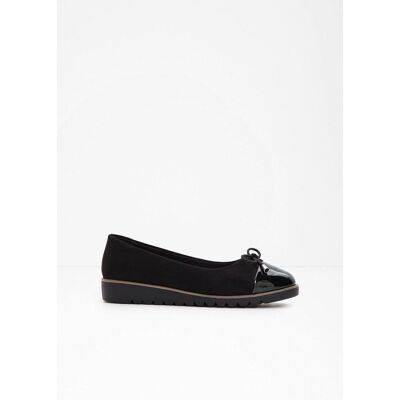 bonprix Ballerinas mit gepolsterter Innensohle schwarz 39 bonprix Ballerinas mit gepolsterter Innensohle schwarz 39