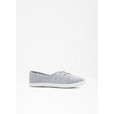 bonprix Ballerinas mit dekorativer Schnürung grau 41 bonprix Ballerinas mit dekorativer Schnürung grau 41