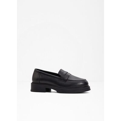 bonprix Loafer aus Leder schwarz 42 bonprix Loafer aus Leder schwarz 42