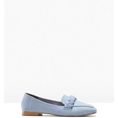 bonprix Loafer mit Flechtdetails blau 38 bonprix Loafer mit Flechtdetails blau 38