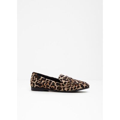 bonprix Loafer im Animallook beige 39 bonprix Loafer im Animallook beige 39