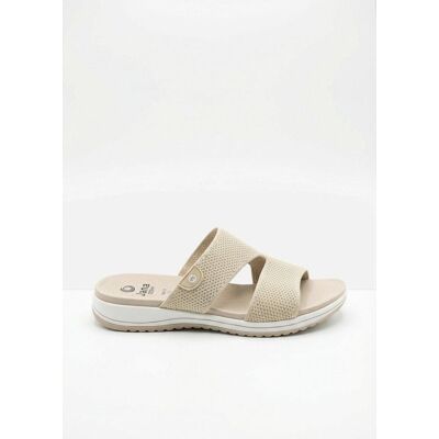 bonprix Jana Komfort-Keilpantoletten in bequemer Weite beige 37 bonprix Jana Komfort-Keilpantoletten in bequemer Weite beige 37