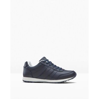 bonprix Sneaker aus Leder blau 38 bonprix Sneaker aus Leder blau 38