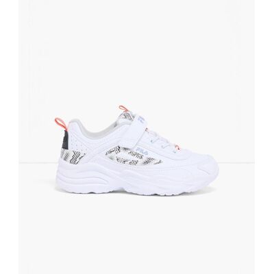 bonprix Fila Kinder Chunky Sneaker mit Klettverschluss weiß 28 bonprix Fila Kinder Chunky Sneaker mit Klettverschluss weiß 28