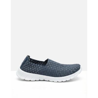 bonprix Komfort-Slipper mit flexibler Sohle blau 38 bonprix Komfort-Slipper mit flexibler Sohle blau 38