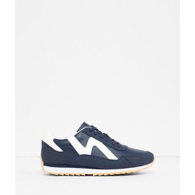 bonprix Sneaker mit Profilsohle blau 37 bonprix Sneaker mit Profilsohle blau 37