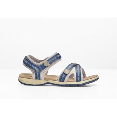 bonprix Trekkingsandalen mit Profilsohle blau 40 bonprix Trekkingsandalen mit Profilsohle blau 40