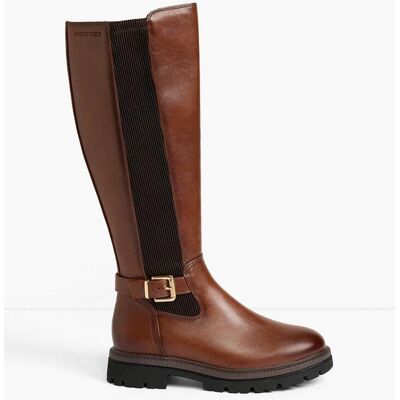 bonprix Marco Tozzi Stiefel mit Elastik-Einsatz braun 37 bonprix Marco Tozzi Stiefel mit Elastik-Einsatz braun 37