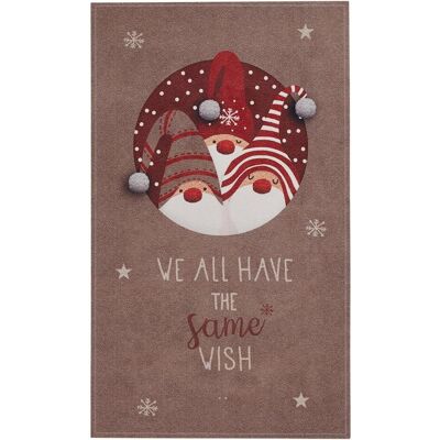 bonprix Teppich mit Weihnachtsmotiv beige 1 (60/90 cm) bonprix Teppich mit Weihnachtsmotiv beige 1 (60/90 cm)