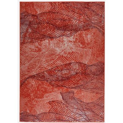 bonprix Teppich mit modernem Design orange 1 (60/110 cm) bonprix Teppich mit modernem Design orange 1 (60/110 cm)