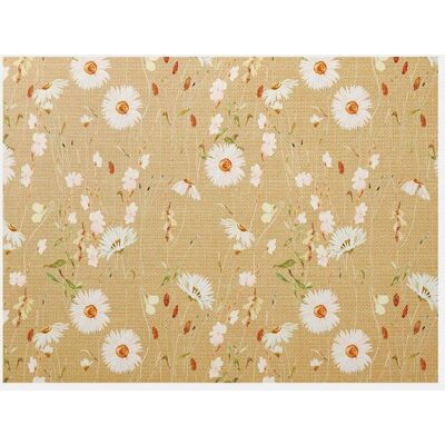bonprix Waschbare Fußmatte mit floralem Design beige 1 (38/59 cm) bonprix Waschbare Fußmatte mit floralem Design beige 1 (38/59 cm)