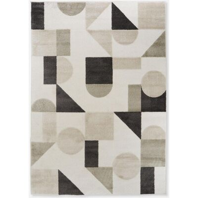 bonprix Teppich mit moderner Musterung beige 1 (60/110 cm) bonprix Teppich mit moderner Musterung beige 1 (60/110 cm)