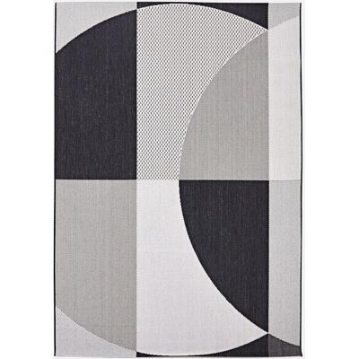 bonprix In-und Outdoor Teppich mit graphischer Musterung grau 1 (60/110 cm) bonprix In-und Outdoor Teppich mit graphischer Musterung grau 1 (60/110 cm)