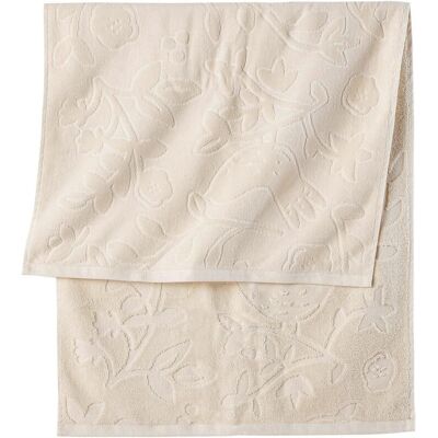 bonprix Baumwoll-Handtuch mit Hoch-Tief-Struktur beige 2 (2er Pack Handtuch 50/100 cm: 50/100 cm) bonprix Baumwoll-Handtuch mit Hoch-Tief-Struktur beige 2 (2er Pack Handtuch 50/100 cm: 50/100 cm)