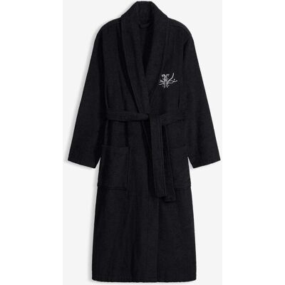 bonprix Frottee Bademantel schwarz 52 bonprix Frottee Bademantel schwarz 52