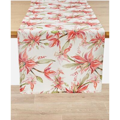 bonprix Tischläufer mit Blumen Druck, wasserabweisend pink 2 (LxB 140/40 cm) bonprix Tischläufer mit Blumen Druck, wasserabweisend pink 2 (LxB 140/40 cm)