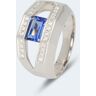 Sogni d'oro Ring mit Tansanit & Brillanten brillanten 18 female