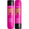 Matrix Keep Me Vivid Colour Protecting Shampoo and Conditioner Duo Set For High Maintenance Coloured Hair 300ml