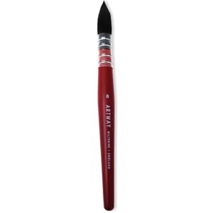 ARTWAY Aquarellpinsel, Rot, Größe 8 ARTWAY Aquarellpinsel, Rot, Größe 8
