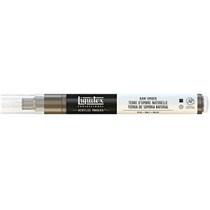Liquitex 4620331 Professional Paint Marker, Acrylmarker mit hochpigmentierte Acrylfarbe auf Wasserbasis für den Innenbereich & Außenbereich, feine Spitze Umbra Natur Liquitex 4620331 Professional Paint Marker, Acrylmarker mit hochpigmentierte Acrylfarbe auf Wasserbasis für den Innenbereich & Außenbereich, feine Spitze Umbra Natur