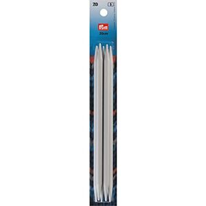 Prym Grau Perle Doppelspitz Stricknadeln Prym Grau Perle Doppelspitz Stricknadeln