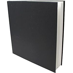 ARTWAY Studio Gebundenes Quadratisches Skizzenbuch 285mm 92 Seiten/46 Blätter aus 170 gsm Papier Schwarzes Skizzenbuch mit festem Einband, Schwarz ARTWAY Studio Gebundenes Quadratisches Skizzenbuch 285mm 92 Seiten/46 Blätter aus 170 gsm Papier Schwarzes Skizzenbuch mit festem Einband, Schwarz