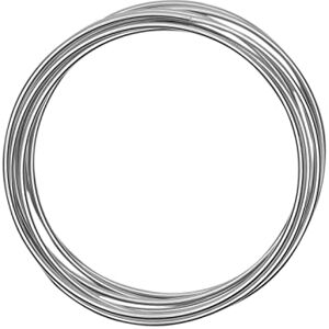 Creative Aluminiumdraht, Silber, 3mm x 3m, Aluminium Wire, Basteldraht, Dekodraht, Floristikdraht Aludraht Schmuck 3 mm x 3 Meter Biegsam Schmuckdraht, 300 x 3 x 3 cm, 24237-004 Creative Aluminiumdraht, Silber, 3mm x 3m, Aluminium Wire, Basteldraht, Dekodraht, Floristikdraht Aludraht Schmuck 3 mm x 3 Meter Biegsam Schmuckdraht, 300 x 3 x 3 cm, 24237-004