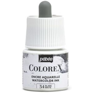PEBEO Pébéo ColorexTinte Aquarellfarbe 45 ML Weiß Zeichentusche Multi-Tool Alle Medien Weiß PEBEO Pébéo ColorexTinte Aquarellfarbe 45 ML Weiß Zeichentusche Multi-Tool Alle Medien Weiß