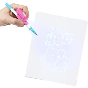 Paladone WeCool Magic Trace Glücksbärchi-Starterset, offiziell, aufleuchtend, Malset mit 16 Seiten zum Nachzeichnen, 10 Marker mit zwei Spitzen, 1 Glow-Grip-Linienzeigestift, Kunst-/Bastelset, ab 6 Paladone WeCool Magic Trace Glücksbärchi-Starterset, offiziell, aufleuchtend, Malset mit 16 Seiten zum Nachzeichnen, 10 Marker mit zwei Spitzen, 1 Glow-Grip-Linienzeigestift, Kunst-/Bastelset, ab 6