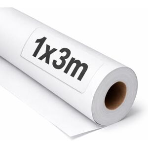 OFITURIA Kraftpapier Weiß – Rolle 1 × 3 m – 1 Rolle – Verpackungspapier Und Geschenkpapier – Bastelpapier Für DIY, Dekoration Und Schnittmuster – Reißfest Und Leicht Zuschneidbar OFITURIA Kraftpapier Weiß – Rolle 1 × 3 m – 1 Rolle – Verpackungspapier Und Geschenkpapier – Bastelpapier Für DIY, Dekoration Und Schnittmuster – Reißfest Und Leicht Zuschneidbar