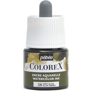 PEBEO Pébéo Colorex Tinte 45 ML Olivgrün Colorex Aquarell Tinte Pébéo Olivgrün Tinte mit samtigem Finish Zeichentusche Multi-Tool Alle Medien 45 ML Olivgrün PEBEO Pébéo Colorex Tinte 45 ML Olivgrün Colorex Aquarell Tinte Pébéo Olivgrün Tinte mit samtigem Finish Zeichentusche Multi-Tool Alle Medien 45 ML Olivgrün