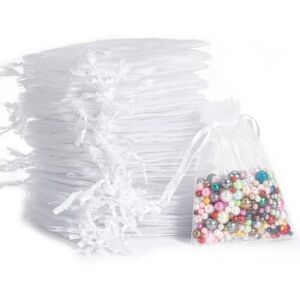 Carehabi 50 Stück Organzasäckchen, Weiß Organzabeutel, 7 x 9 cm, Geschenkbeutel Organza, Schmuckbeutel, Hochzeit Säckchen, Lavendelsäckchen Säckchen, Hochzeitsbevorzugung Carehabi 50 Stück Organzasäckchen, Weiß Organzabeutel, 7 x 9 cm, Geschenkbeutel Organza, Schmuckbeutel, Hochzeit Säckchen, Lavendelsäckchen Säckchen, Hochzeitsbevorzugung